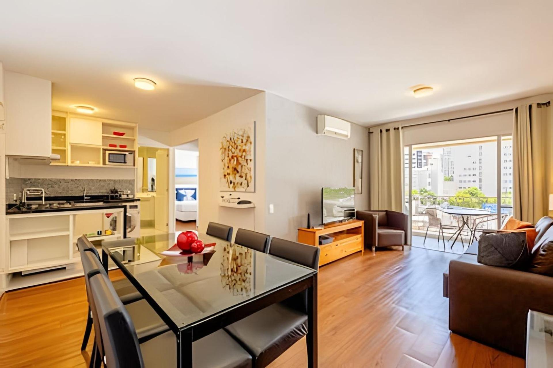 Apartment Easy Star - Belo Apto C/vaga, Varanda E 2 Dorms No Itaim Bibi - Qg01i