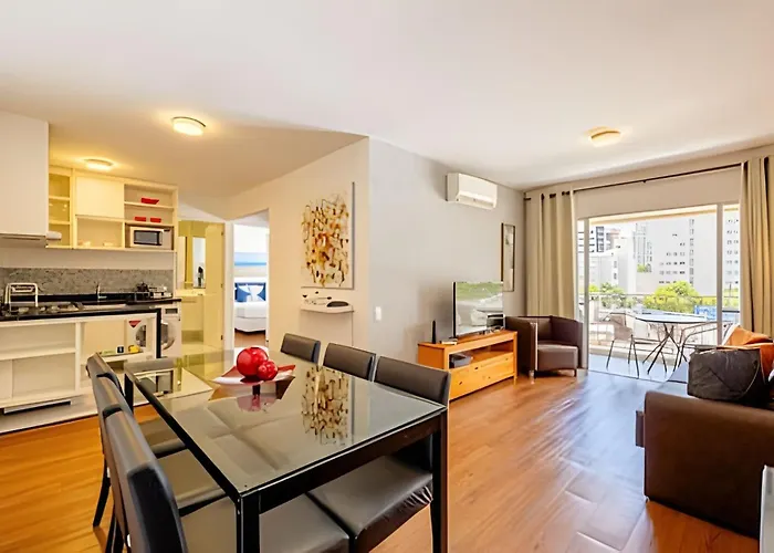 Easy Star - Belo Apto C/Vaga, Varanda E 2 Dorms No Itaim Bibi - Qg01I